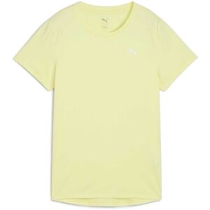 Puma W TAD ESSENTIAL CREW TEE Dámské sportovní triko, žlutá, velikost