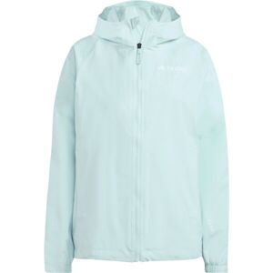adidas TERREX MULTI 2L RAIN.DRY W Dámská nepromokavá bunda, tyrkysová, velikost