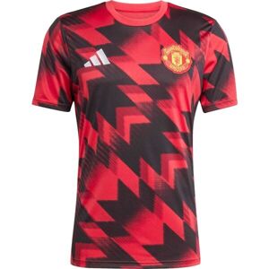 adidas MANCHESTER UNITED FC PRESHI Pánské sportovní triko, červená, velikost XXL