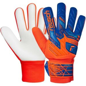 Reusch ATTRAKT STARTER SOLID JUNIOR Dětské brankářské rukavice, oranžová, velikost
