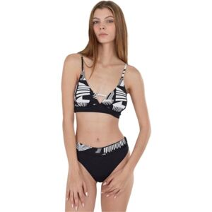 FUNDANGO SAHARA Dámský vrchní díl plavek, černá, velikost