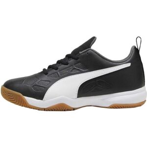 Puma TENAZ JR Dětská indoorová obuv, černá, velikost 35