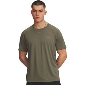 Under Armour TECH 2.0 Pánské triko, khaki, velikost