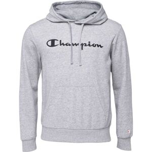 Champion HOODED Pánská mikina, šedá, velikost