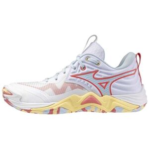 Mizuno WAVE MOMENTUM ELITE Dámská volejbalová obuv, bílá, velikost 38.5