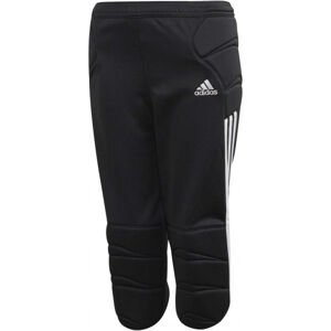 adidas TIERRO GK 34 Y Juniorské brankářské tříčtvrteční kalhoty, černá, velikost