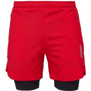 RDX T16 COMPRESSION MMA SHORTS 2V1 Kraťasy na MMA, červená, velikost