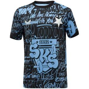 CASTORE SLAVIA PRAGUE PRE MATCH SS TEE Pánské sportovní triko, černá, velikost