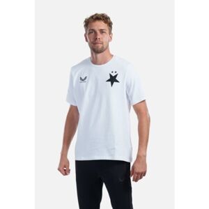 CASTORE SK SLAVIA PRAGUE TRAVEL SS TEE Pánské triko, bílá, velikost XXL