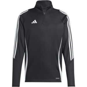 adidas TIRO24 TRAINING TOP Pánská mikina, černá, velikost