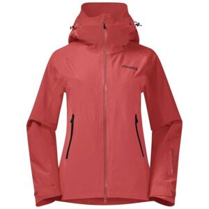 Bergans OPPDAL INSULATED W JACKET Lyžařská bunda, červená, velikost