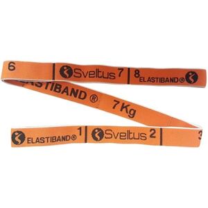 SVELTUS ELASTIBAND 7 KG Posilovací guma, oranžová, velikost