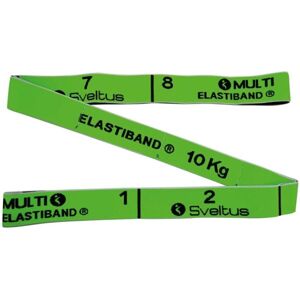 SVELTUS MULTI ELASTIBAND 10 KG Posilovací guma, zelená, velikost
