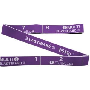 SVELTUS MULTI ELASTIBAND 15 KG Posilovací guma, fialová, velikost