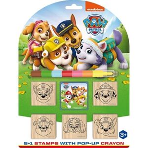 TLAPKOVÁ PATROLA RAZÍTKA 5+1 S VOSKOVKOU TLAPKOVÁ PATROLA Kreativní set, mix, velikost