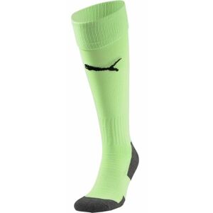 Puma TEAM LIGA SOCKS CORE Fotbalové štulpny, světle zelená, velikost