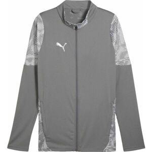 Puma TEAMCUP TRAINING JACKET Pánská fotbalová bunda, tmavě šedá, velikost