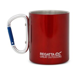 REGATTA OUTDOORS KARABINER HANDLE MUG Hrnek s karabinkou, červená, velikost