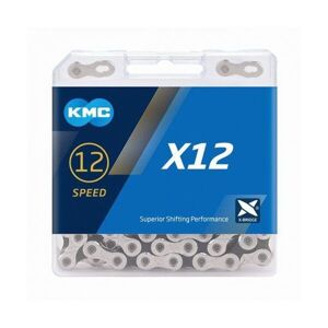 KMC X12 Řetěz, stříbrná, velikost