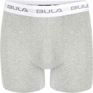 Bula SOLID BOXER Pánské boxerky, šedá, velikost