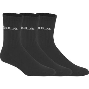 Bula CLASSIC 3PK Pánské ponožky, černá, velikost