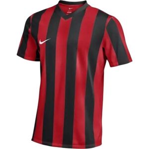 Nike NK DF STRIPPED JERSEY JR Dětský dres, červená, velikost