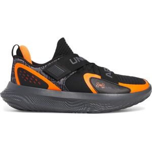 Under Armour FLOW FUTR X 4 Unisexové basketbalové boty, černá, velikost 42.5