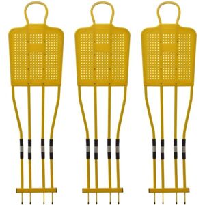 SPORTI FRANCE TRAINING DUMMY SET Sada tréninkových figurín, žlutá, velikost