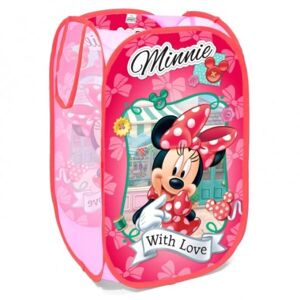 Disney MINNIE Organizér na hračky, růžová, velikost