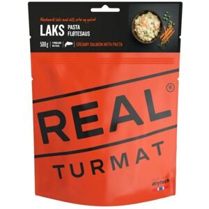 REAL TURMAT LOSOS S TĚSTOVINAMI VE SMETANOVÉ OMÁČCE 500G Cestovní a expediční strava, dummy, velikost