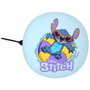 Disney "RETRO" 60MM STITCH Zvonek na kolo, světle modrá, velikost