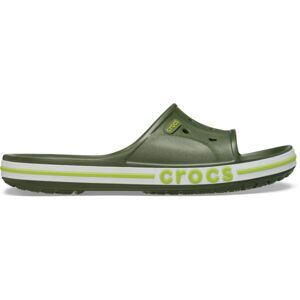 Crocs BAYABAND SLIDE Unisex pantofle, khaki, velikost 45/46
