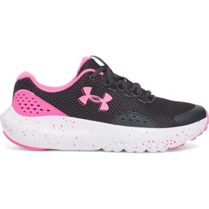 Under Armour SURGE 4 Dívčí běžecké boty, černá, velikost 38