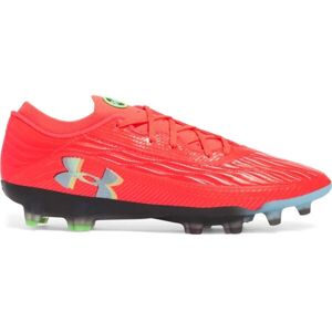 Under Armour MAGNETICO ELITE 4 FG Pánské kopačky, červená, velikost 44.5