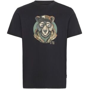 BLEND BHKIAM TEE Pánské tričko, černá, velikost