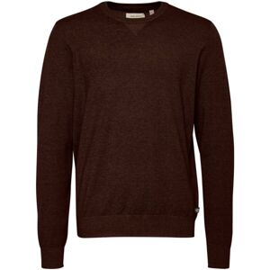 BLEND BHBRUTON CREW NECK KN Pánský svetr, hnědá, velikost