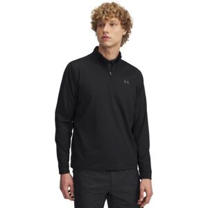 Under Armour DRIVE 1/4 ZIP Pánská mikina, černá, velikost