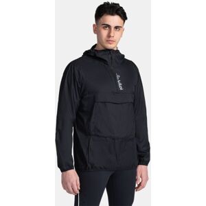 KILPI ANORI Pánská lehká anorak bunda, černá, velikost XXXL