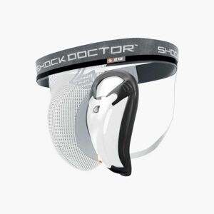 McDavid 213 SUPPORTER WITH BIOFLEX CUP Suspenzor, bílá, velikost