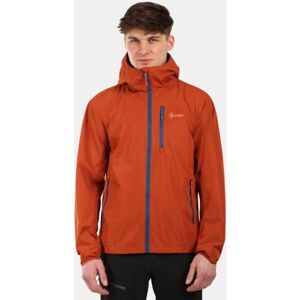 KILPI SONNA Pánská outdoorová bunda, hnědá, velikost XXXL