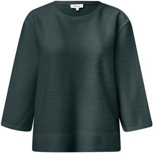 s.Oliver SWEATSHIRT NOOS Dámská mikina, tmavě zelená, velikost