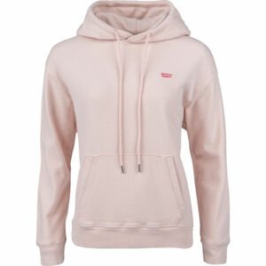 Levi's STANDARD HOODIE Dámská mikina, růžová, velikost XS