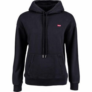 Levi's STANDARD HOODIE Dámská mikina, černá, velikost S