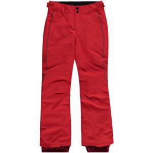 O'Neill PG CHARM REGULAR PANTS Dívčí lyžařské/snowboardové kalhoty, červená, velikost 116