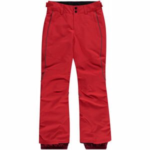O'Neill CHARM Dívčí lyžařské/snowboardové kalhoty, červená, velikost