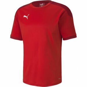 Puma TEAM FINAL 21 TRAINING JERSEY Pánské tréninkové triko, červená, velikost XXL