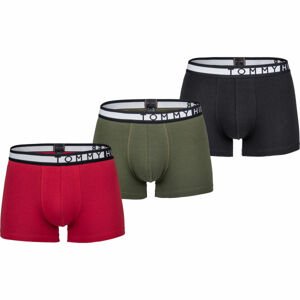 Tommy Hilfiger 3P TRUNK Pánské boxerky, černá, velikost S