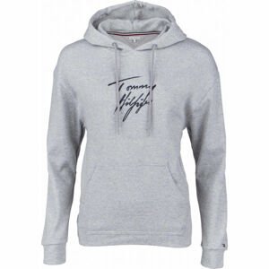 Tommy Hilfiger HOODIE LWK Dámská mikina, šedá, velikost M