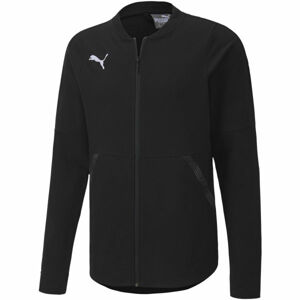 Puma TEAM FINAL 21 CASUALS JACKET Pánská bunda, černá, velikost XL