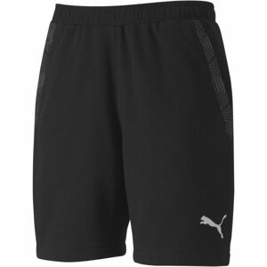 Puma TEAM FINAL 21 CASUALS SHORTS Pánské kraťasy, černá, velikost S